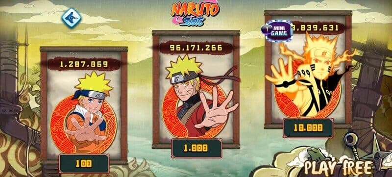 Nổ hũ Naruto SClub88 | Quay hũ cực nhanh, săn hũ độc đắc 2 Nổ hũ Naruto tại SClub 88